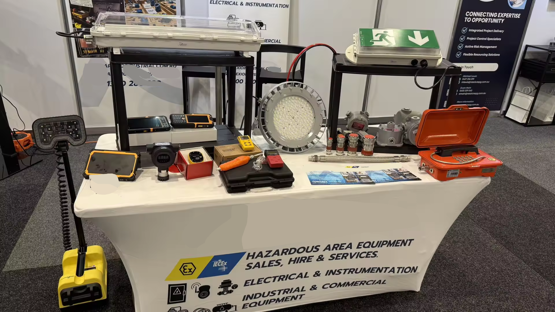 Australian Client Showcases Our Explosion-proof Telephone at Exhibition