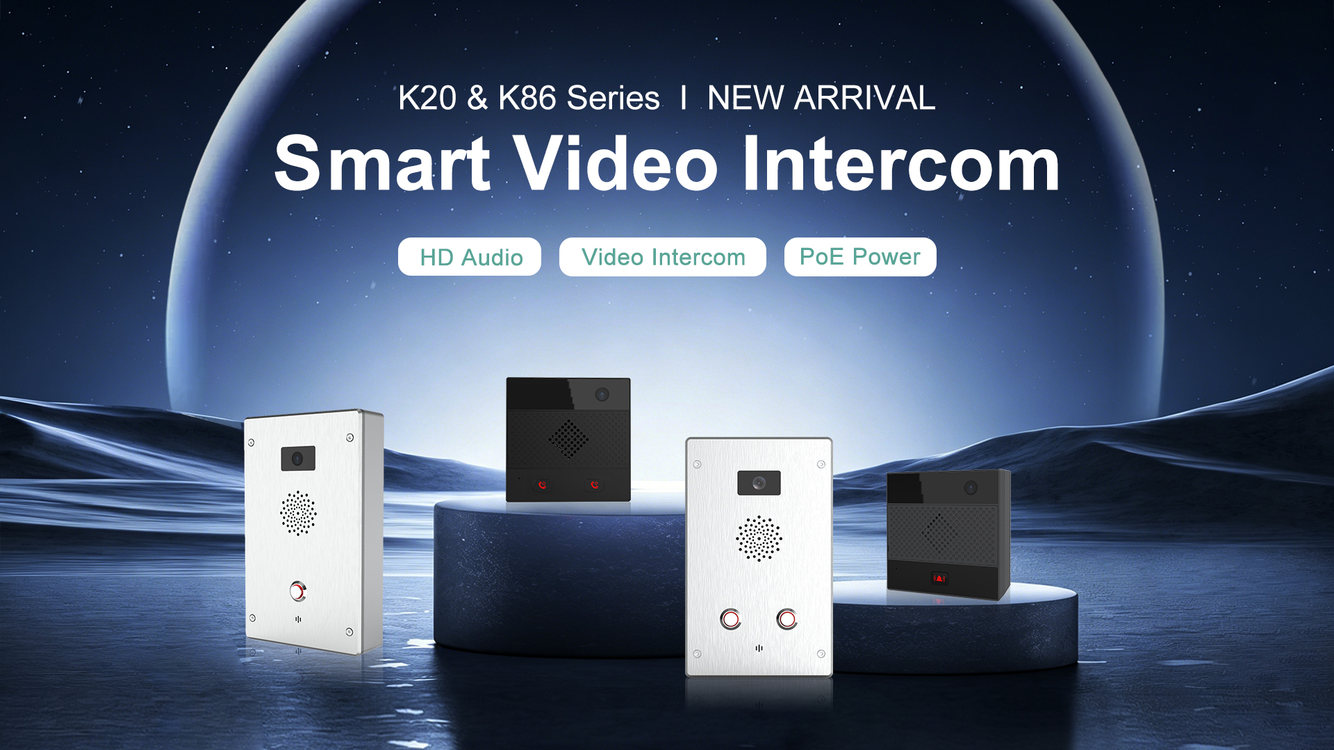 📌 New Product Launch | K20 Series & K86 Series IP Video Intercoms