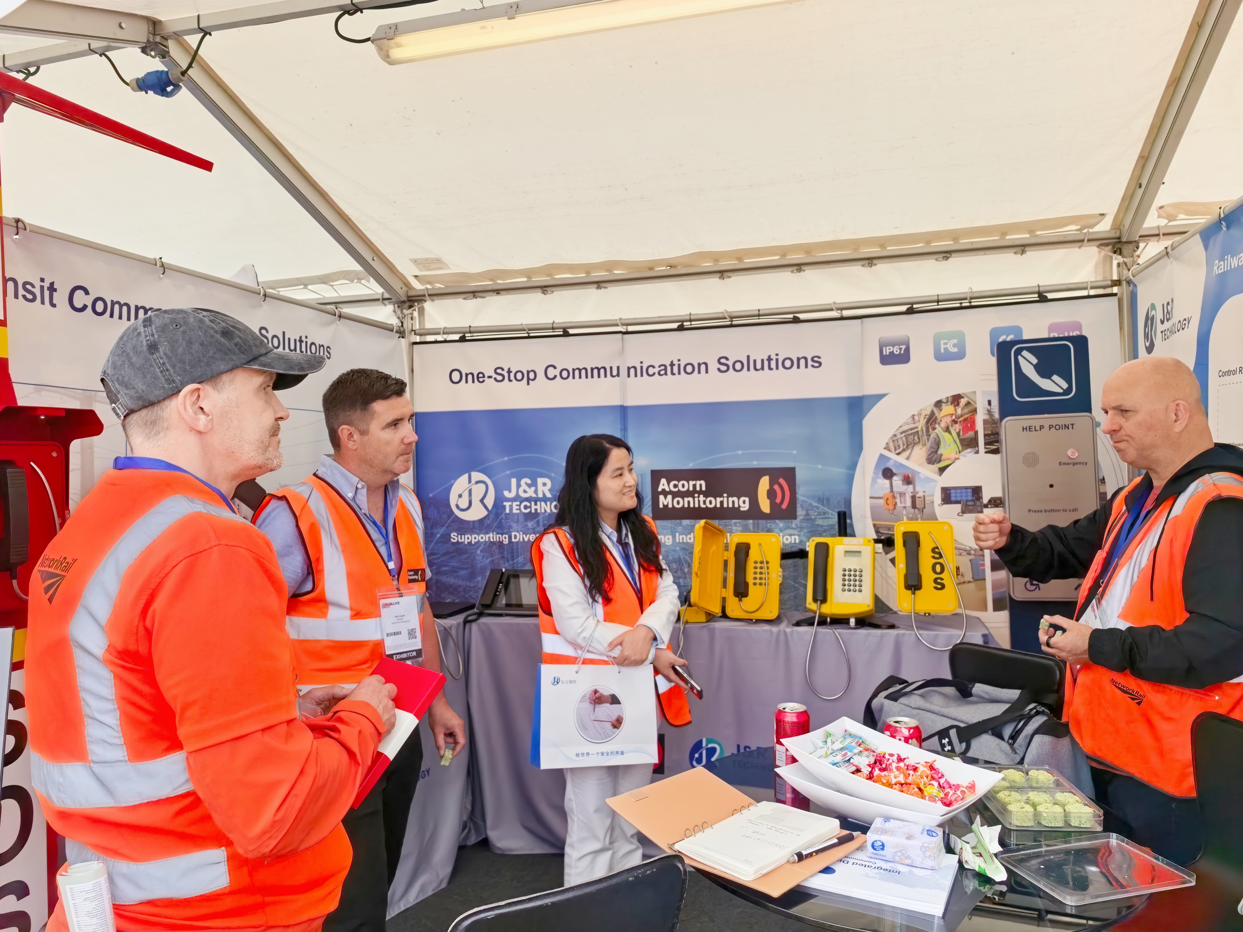 J&R Showcases Industrial Communication Systems at Rail Live 2026, Empowering Rail Transit Safety 