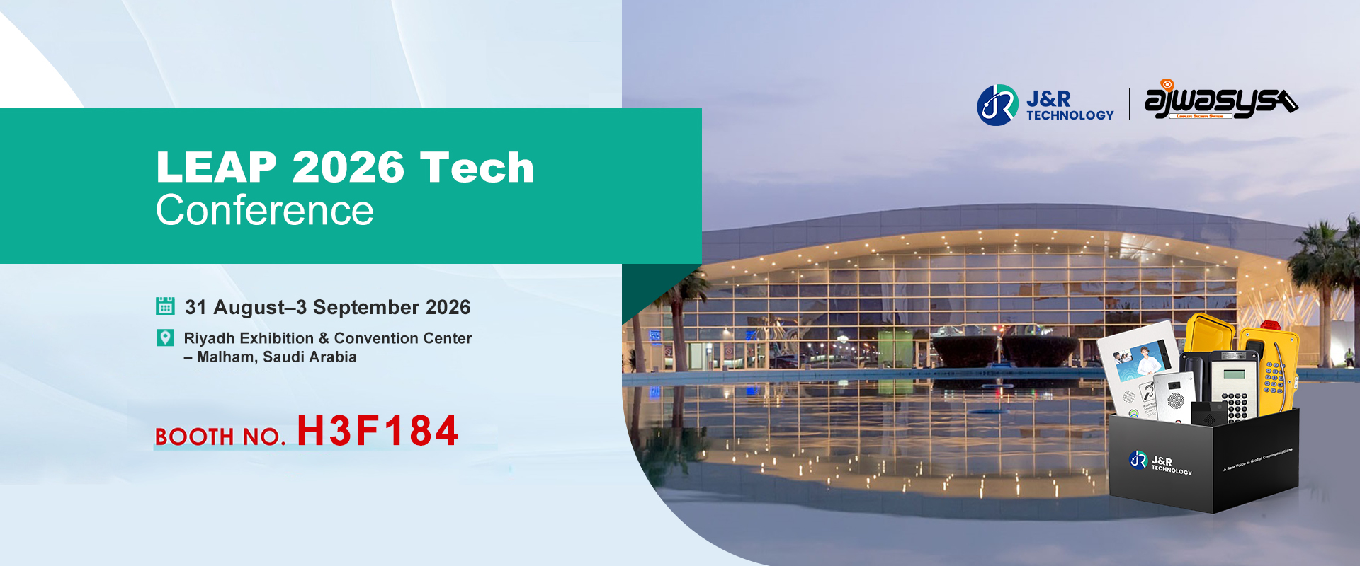 LEAP 2026 Tech Conference | Booth H3F184, Riyadh Exhibition & Convention Center Saudi Arabia