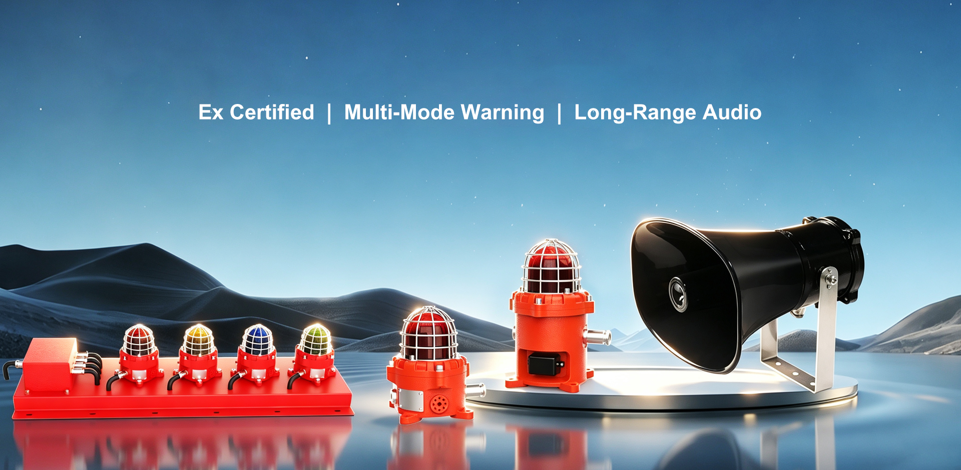 Industrial Explosion-Proof A/V Alarm Series