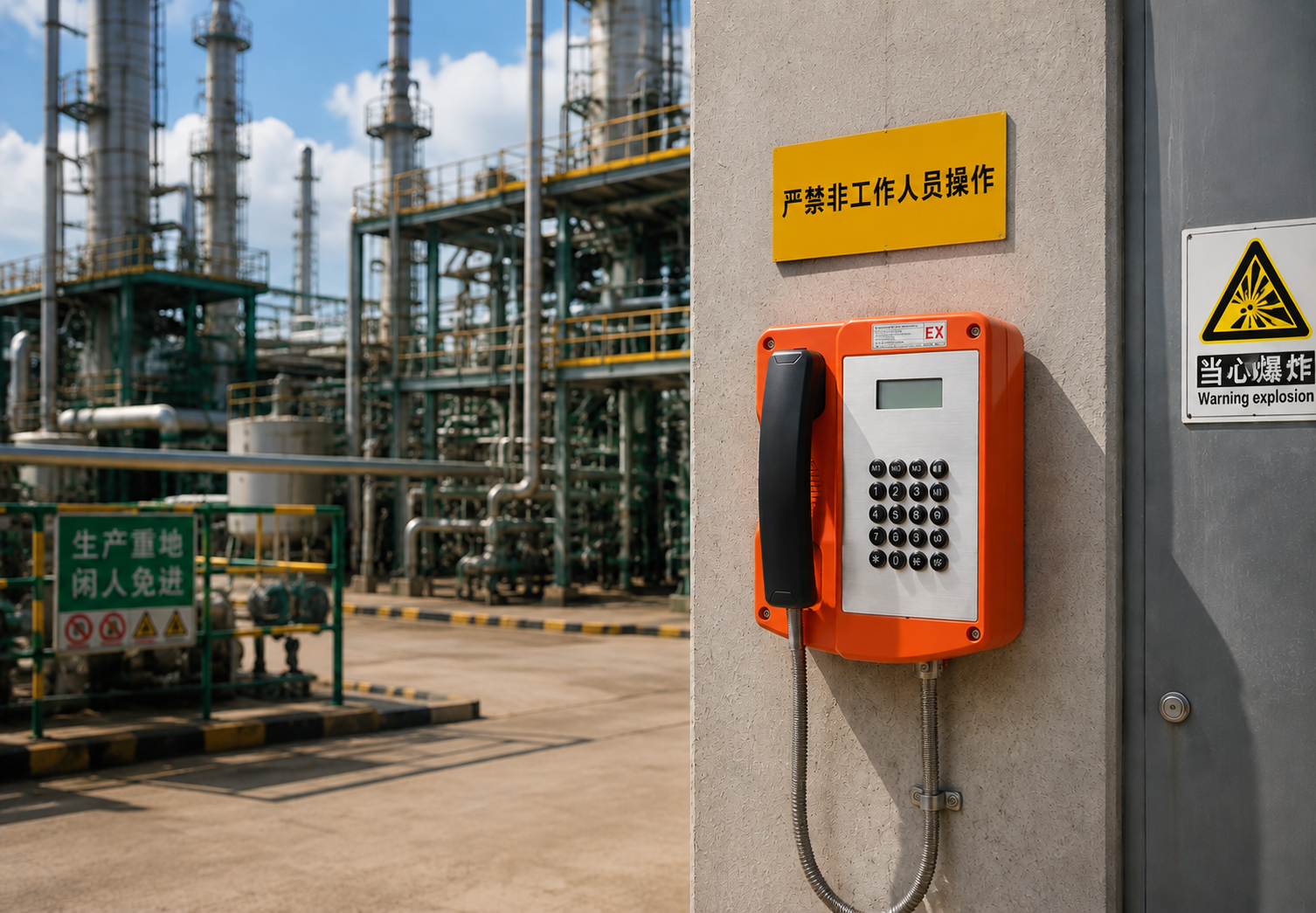 Explosion-Proof Telephone Enhances Safety Communication at Large Agrochemical Production Base in China