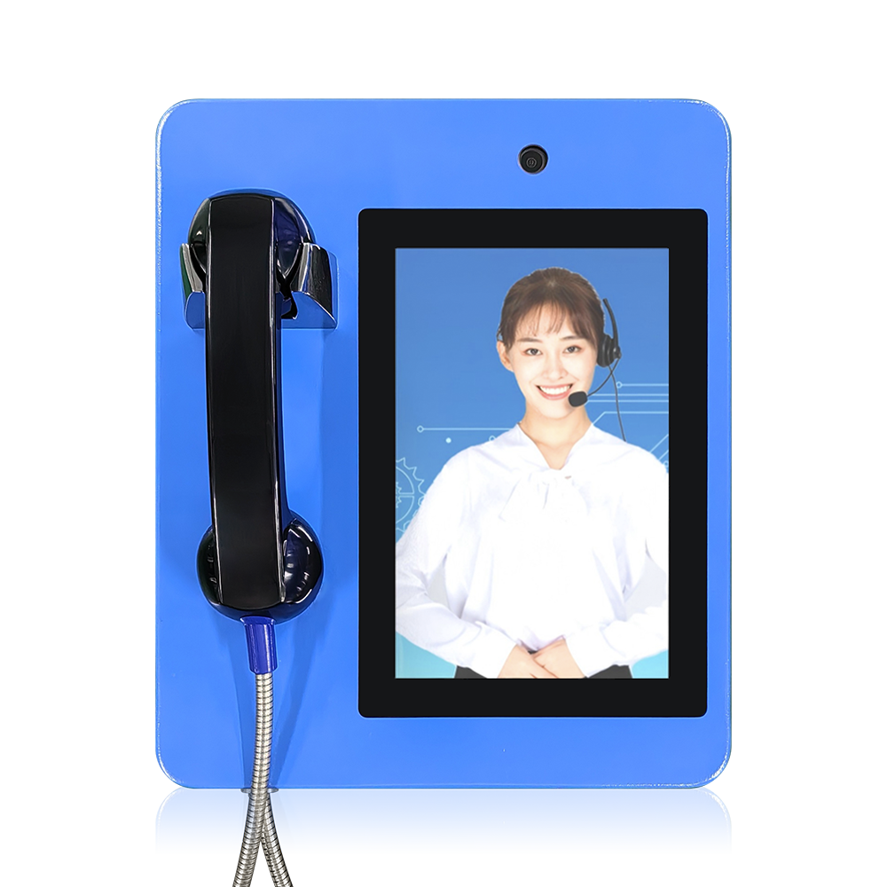 Industrial Vandal-Resistant Touchscreen Video Telephone for Harsh &amp; Public Environments JR213-CB