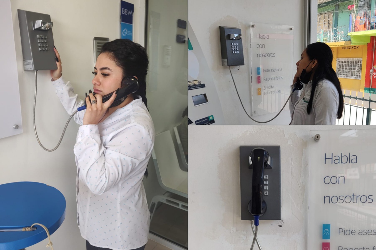 J&R IP Public Telephone Applied in BBVA Bank Mexico to Enhance Communication Experience in Public Areas