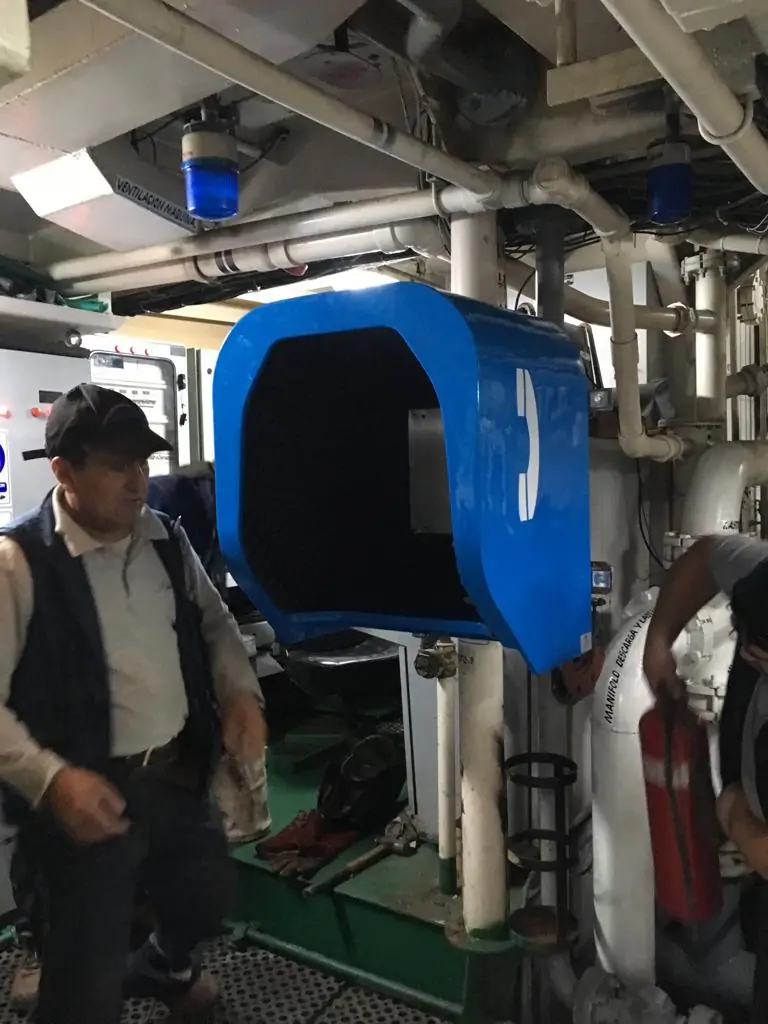 Ship Engine Room