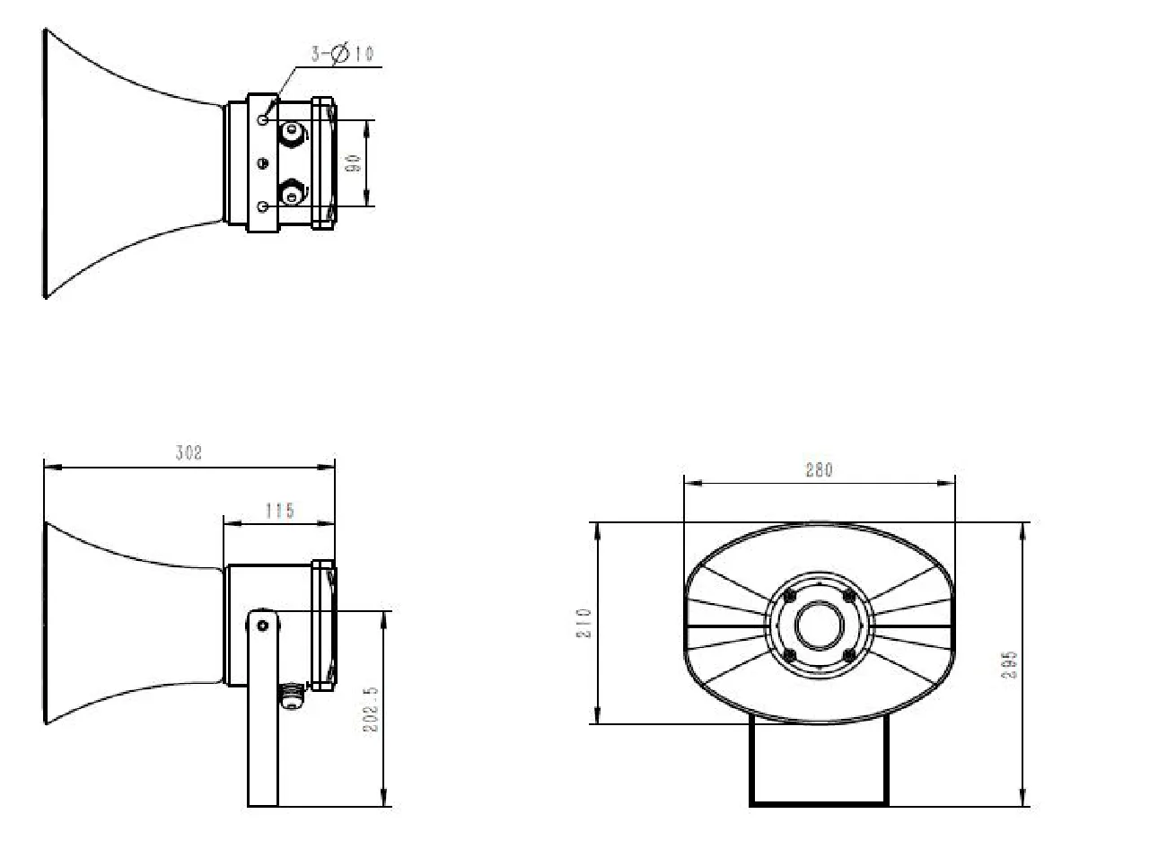 Explosion Proof Horn JREX-HSA