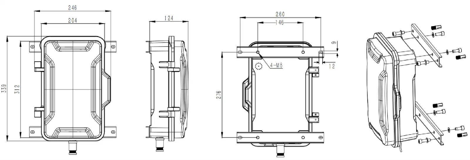 jrex106-a02-al Dimensions