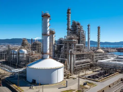 Oil refinery